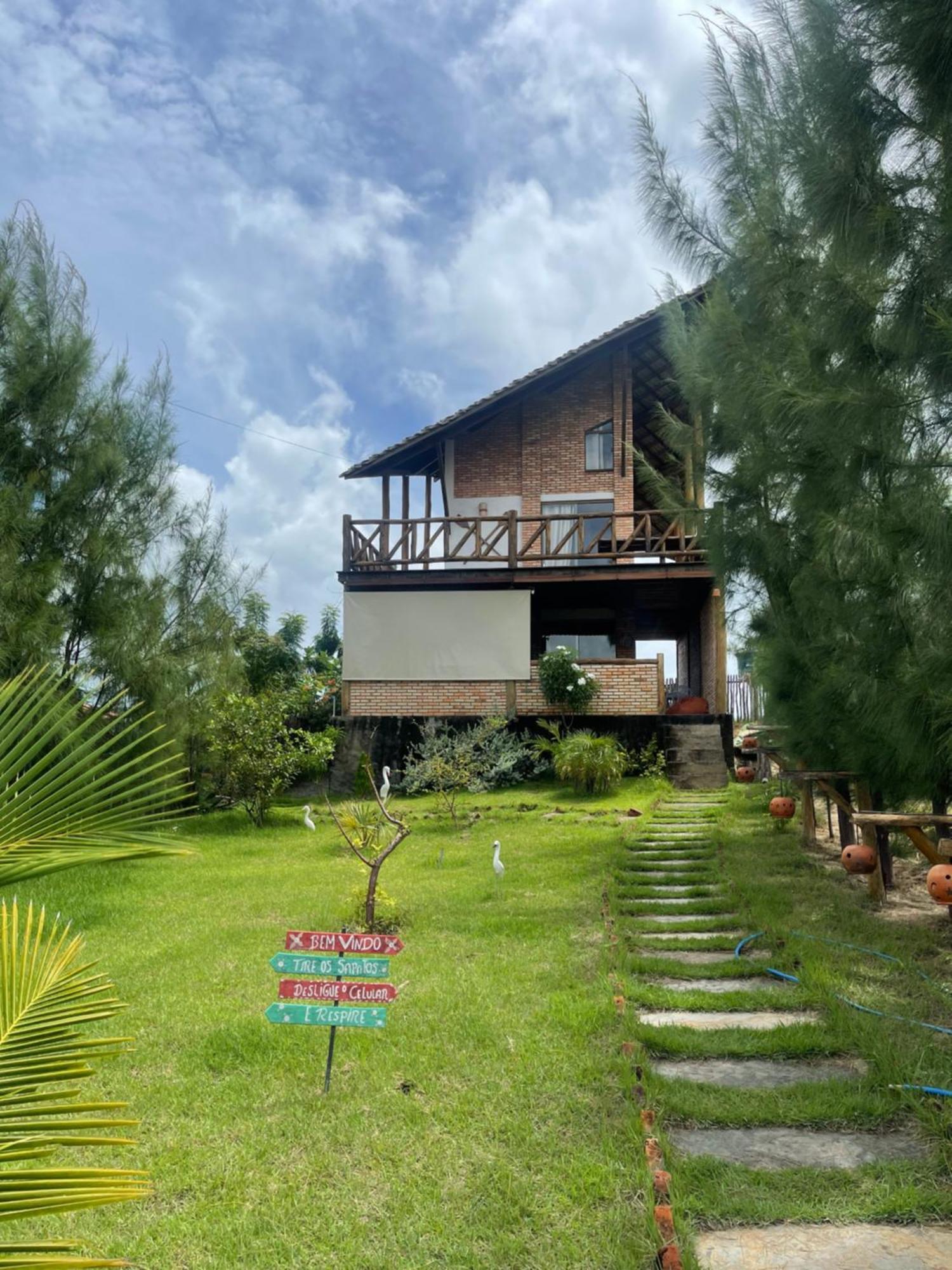 Chale Macapaz Villa Luis Correia Bagian luar foto